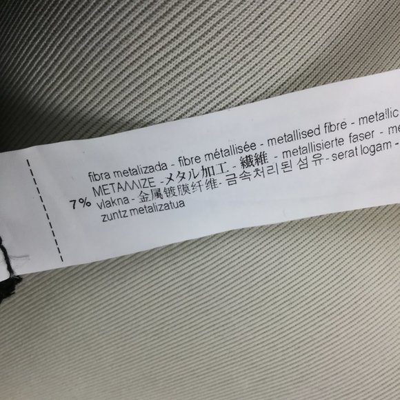 NWT Zara Studio Black Metallic Fringe Cardigan s - Picture 7 of 9